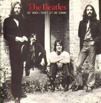 Обложка сингла «Don't Let Me Down» (The Beatles и Билли Престона, 1969)