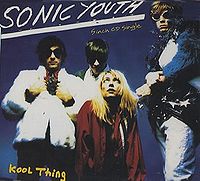 Обложка сингла «Kool Thing» (Sonic Youth, (1988))