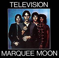 Обложка альбома «Marquee Moon» (Television, 1977)