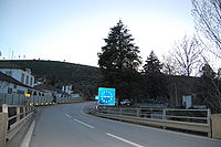 Е82 около португальско-испанской границы.