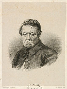 Рисованный портрет 1847 года, худ-к Анри Улевэ (Henri Oulevay).