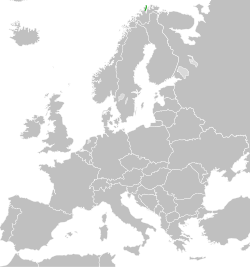 Blank map of Europe cropped - E69.svg