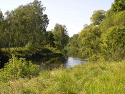 Река Вента в Литве