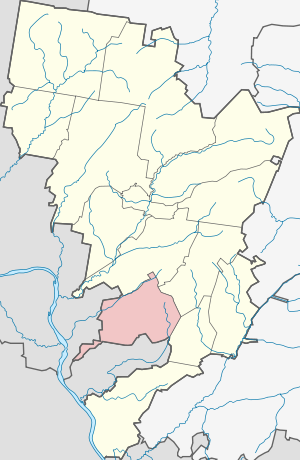 Балдеевское сельское поселение на карте