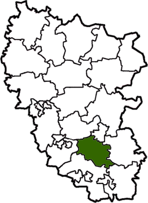 Лутугинский район, карта