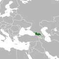 Europe Location Georgia uncontrolled highlighted proper.svg