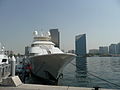 Yacht docked in Dubai Creek.jpg