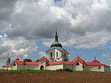 Church of St John of Nepomuk at Zelena aora CZ.jpg
