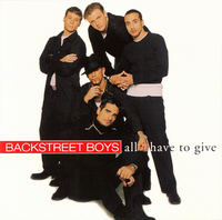 Обложка сингла «All I have to give» (Backstreet Boys, 1998)