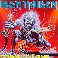 Обложка альбома «A Real Live One» (Iron Maiden, 1993)