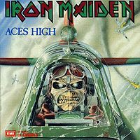 Обложка сингла «Aces High» (Iron Maiden, 1984)