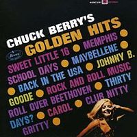 Обложка альбома «Chuck Berry’s Golden Hits» (Чака Берри, 1967)