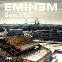 Обложка сингла «Beautiful» (Эминема, 2009)