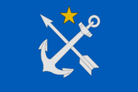 Flag of Strelna (St Petersburg) (2010-04).png