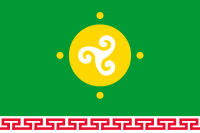 Flag of Ust-Orda Buryat Autonomous Okrug (07-1997).svg