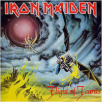 Обложка сингла «Flight of Icarus» (Iron Maiden, 1983)