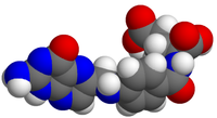 Фолиевая кислота: вид молекулы