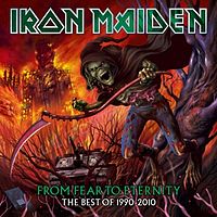 Обложка альбома «From Fear to Eternity: The Best of 1990–2010» (Iron Maiden, 2011)