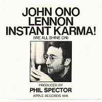 Обложка сингла «Instant Karma!» (Джона Леннона, 1970)
