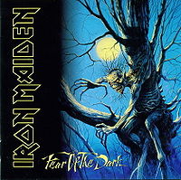 Обложка альбома «Fear of the Dark» (Iron Maiden, 1992)