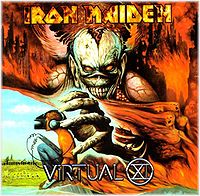 Обложка альбома «Virtual XI» (Iron Maiden, 1998)