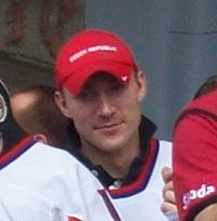 Karel Rachůnek, Czech ice hockey team 2010.jpg