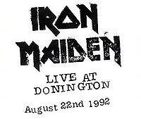 Обложка альбома «Live at Donnington» (Iron Maiden, 1993)