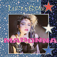 Обложка сингла «Lucky Star» (Мадонны, 1983)