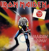 Обложка альбома «Maiden Japan» (Iron Maiden, 1981)