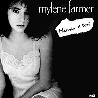 Обложка сингла «Maman a tort» (Милен Фармер, 1984)