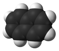 Нафталин: вид молекулы