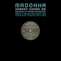 Обложка сингла «Nobody Knows Me» (Мадонны, 2003)