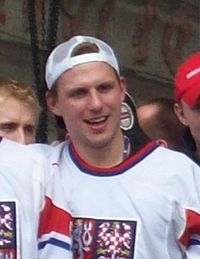 Petr Vampola, Czech ice hockey team 2010.jpg