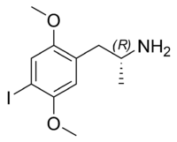 2,5-диметокси-4-иодамфетамин: химическая формула