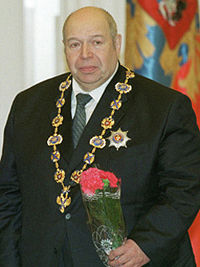Shumakov with Order of Saint Apostol Andrew.jpg