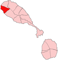 Округ Сент-Энн-Сэнди-Пойнт на карте