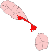 Округ Сент-Джордж-Бастер на карте