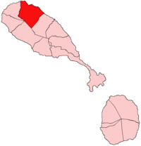 Округ Сент-Джон-Капестер на карте