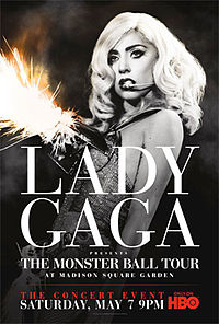 Обложка альбома «Lady Gaga Presents the Monster Ball Tour: At Madison Square Garden» (Lady Gaga, 2011)