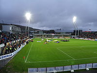Стадион «Торшвотль» перед матчем Фареры-Италия