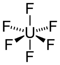 Фторид урана(VI): химическая формула