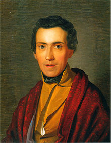 Портрет Л. Рихтера работы Вильгельма фон Кугельгена (1836)