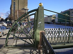 Квадранты и обелиски опор моста