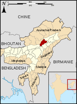 Лакхимпур на карте