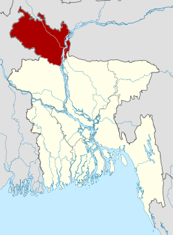 Рангпур на карте