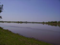 Река Чулым близ города Ачинска