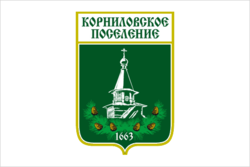 Flag of Kornilovskoe (Tomsk oblast).png