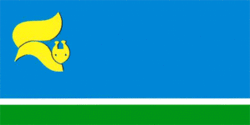 Flag of Langepas (Khanty-Mansyisky AO).gif