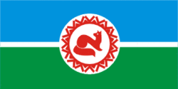 Flag of Pokachi (Khanty-Mansyisky AO).gif