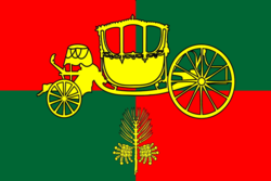 Flag of Sosnovaya Polyana (St Petersburg).png